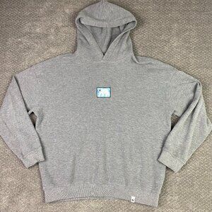 WWF World Wildlife Fund Hoodie Polar Bear Adult Large Gray Hooded  Sweatshirt